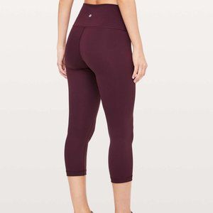 Size 6 Lululemon Cropped Leggings
